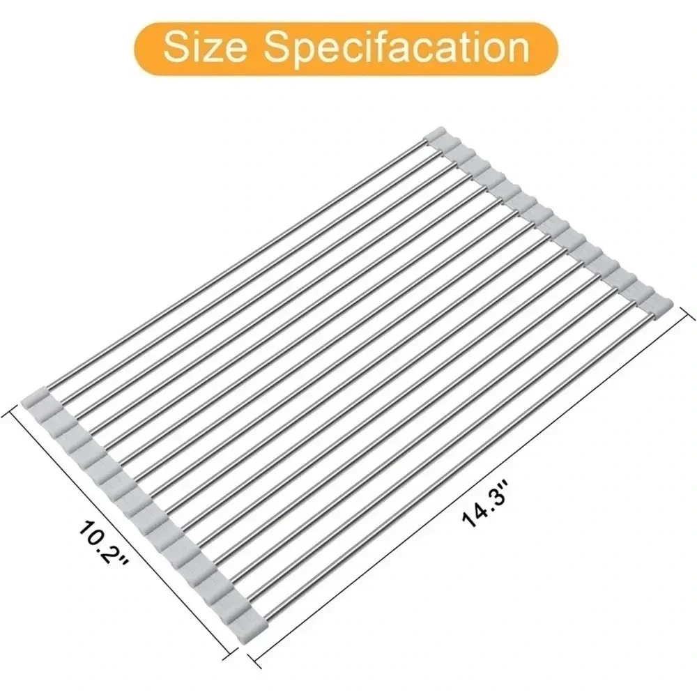 🆕 Over The Sink Dish Drying Rack